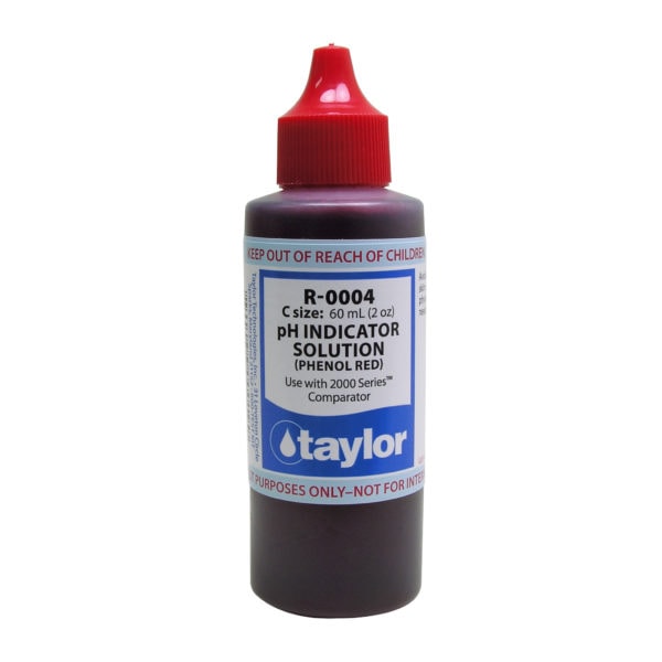 pH Indicator Solution (for 2000 Series), Phenol Red