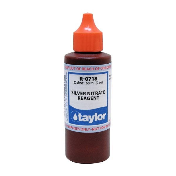 Silver Nitrate Reagent (10 mL sample, 1 drop = 200 ppm NaCl) 2OZ (salt)